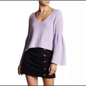 Free people lilac damsel sweater